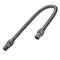Flextron Gas Line Hose 1/2'' O.D. x 36'' Length 1/2" FIP x MIP Fittings, Stainless Steel Flexible Connector FTGC-SS38-36C - alternate 1